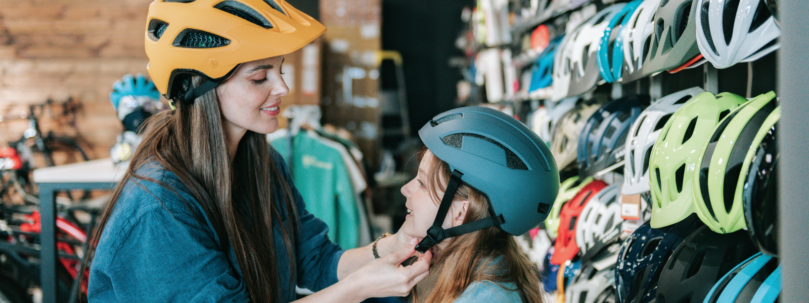Size your helmet using the 2V1 rule to ensure comfort and safety.
